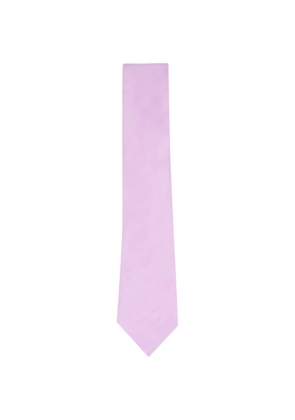 Zegna woven-texture tie - Pink