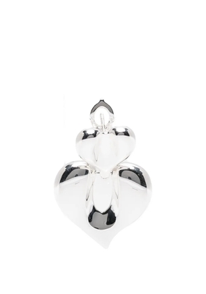 Missoma Molten Heart earrings - Silver