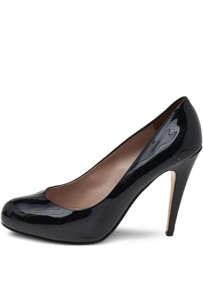 Miu Miu Pre-Owned 120mm leather pumps - Black