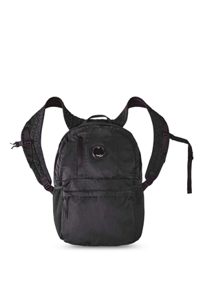 C.P. Company logo patch backpack - Blue