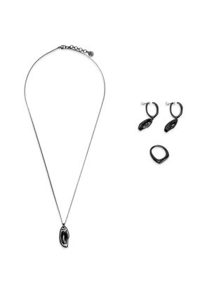 Alexander McQueen Pre-Owned 2020s Parure jewellery set - Black