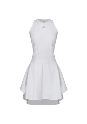 adidas logo-print racerback dress set - White