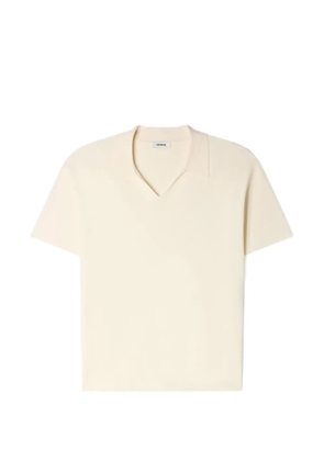 SANDRO V-neck T-shirt - Neutrals