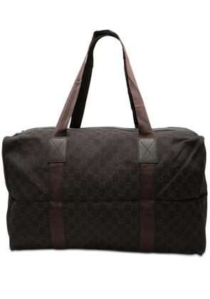 Gucci Pre-Owned 2000-2015 GG Canvas travel bag - Brown