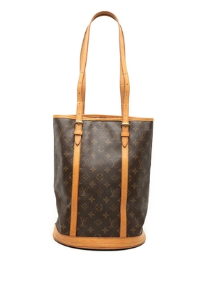 Louis Vuitton Pre-Owned 2001 Monogram GM bucket bag - Brown
