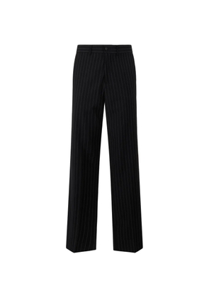 Philipp Plein pinstriped trousers - Black