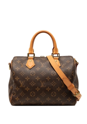 Louis Vuitton Pre-Owned 2019 Monogram Speedy Bandouliere 25 satchel - Brown