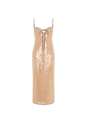 16Arlington Che midi dress - Neutrals