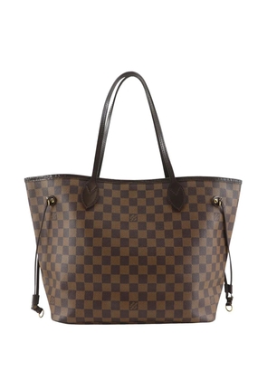 Louis Vuitton Pre-Owned 2012 Damier Ebene Neverfull MM tote bag - Brown