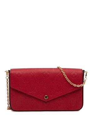 Louis Vuitton Pre-Owned 2021-2026 Monogram Empreinte Pochette Felicie crossbody bag - Red