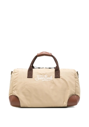 MC2 Saint Barth Daily embroidered-logo holdall - Neutrals