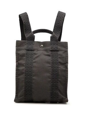 Hermès Pre-Owned 1990-2010 Canvas Herline PM backpack - Grey