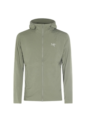 Arc'teryx logo-embroidered hooded jacket - Green
