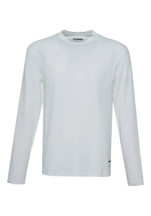 Jil Sander logo-patch T-Shirt (pack of three) - White