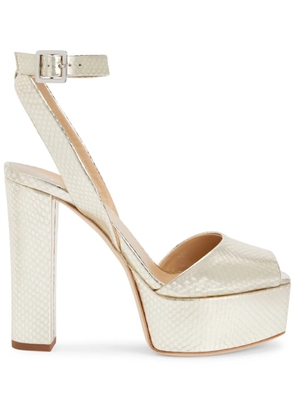 Giuseppe Zanotti 120mm Betty platform sandals - Gold
