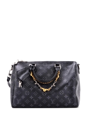 Louis Vuitton Pre-Owned Speedy Soft Bandouliere Bag Monogram Eclipse Canvas 30 satchel - Black