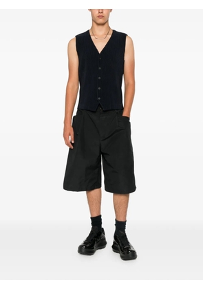 Homme Plissé Issey Miyake pleated sweater - Black