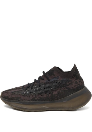 adidas Yeezy camouflage-patterned knitted sneakers - Black
