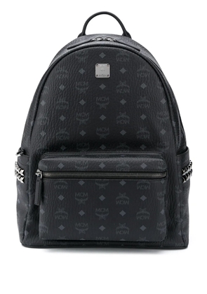 MCM large Stark studded backpack - Black