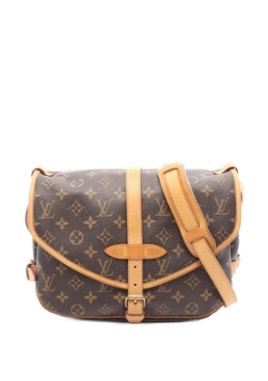 Louis Vuitton Pre-Owned 2005 Saumur Monogram shoulder bag - Brown