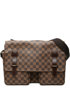 Louis Vuitton Pre-Owned 2000-2010 Damier Ebene Broadway satchel - Brown