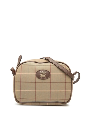 Burberry Pre-Owned 20th Century Vintage Check Canvas crossbody bag - Brown
