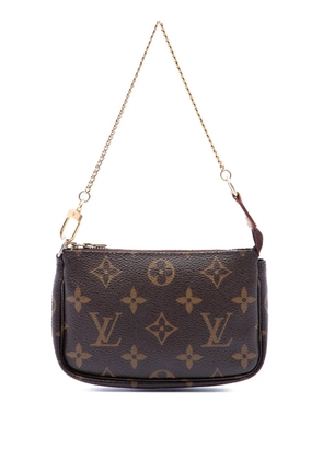 Louis Vuitton Pre-Owned 2008 Monogram Mini Pochette Accessoires handbag - Brown