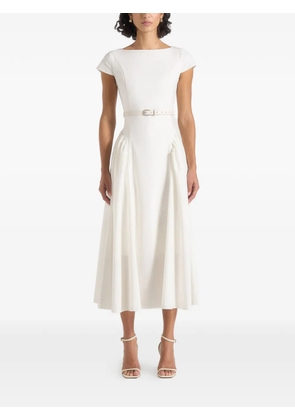 Manière De Voir Gaia pleated-skirt dress - White