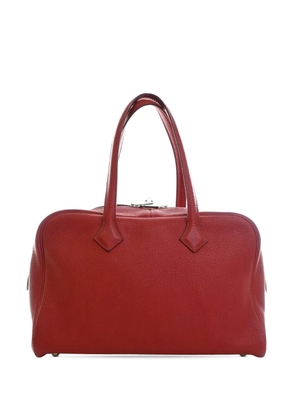 Hermès Pre-Owned 2009 Clemence Victoria II 35 handbag - Red