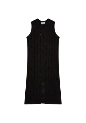 TOMBOY distressed sleeveless dress - Black