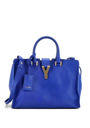 Saint Laurent Pre-Owned Classic Y Cabas Leather Small satchel - Blue