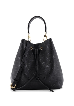 Louis Vuitton Pre-Owned NeoNoe Handbag Monogram Empreinte Leather MM bucket bag - Black