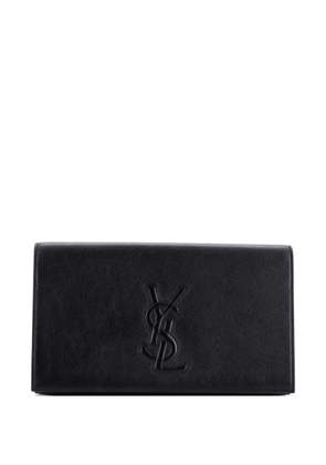 Saint Laurent Pre-Owned Belle de Jour Leather Large clutch bag - Black