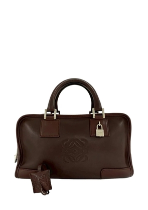 Loewe Pre-Owned 2000-2020 Leather Amazona 28 handbag - Brown