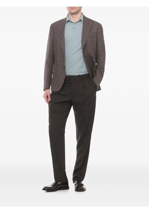 LATORRE notched-lapel blazer - Brown