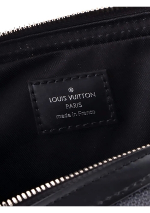 Louis Vuitton Pre-Owned Trio Messenger Bag Limited Edition Wild Animals Damier Graphite crossbody bag - Black