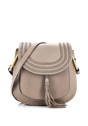 Chloé Pre-Owned Hudson Handbag Whipstitch Leather Medium crossbody bag - Neutrals