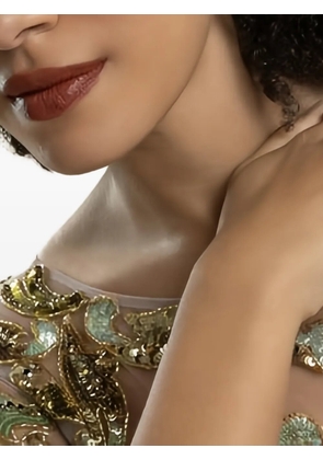 Roberto Demeglio diamond and pink sapphire hoop earrings