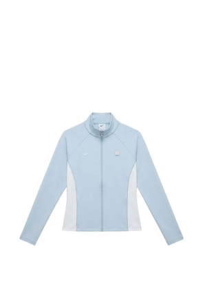 Nike panelled zip-up top - Blue