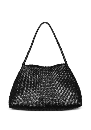 DRAGON DIFFUSION Santa Maria woven shoulder bag - Black