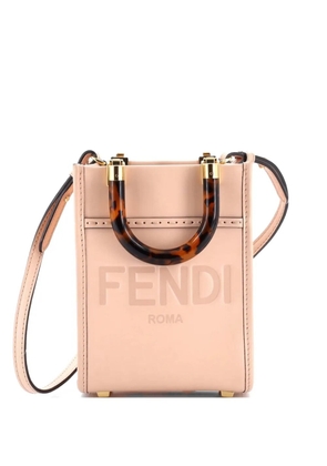 Fendi Pre-Owned Sunshine Shopper Tote Leather Mini crossbody bag - Pink