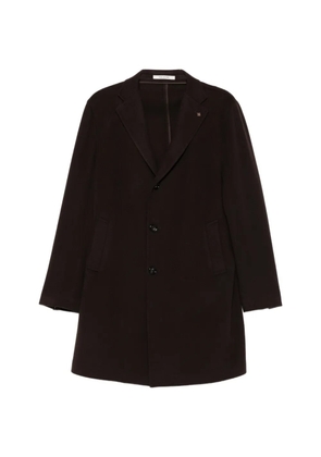 Tagliatore Colorado long-sleeve coat - Brown