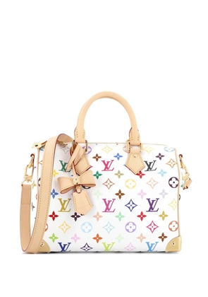 Louis Vuitton Pre-Owned x Takashi Murakami Speedy Soft Bandouliere Bag Monogram Multicolor 25 satchel - White