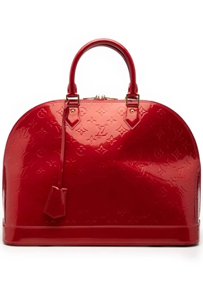 Louis Vuitton Pre-Owned 2010 Monogram Vernis Alma GM handbag - Red