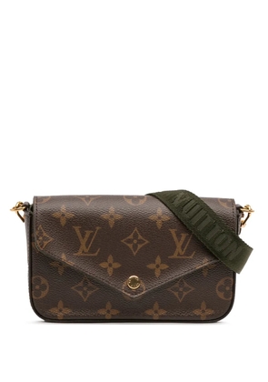 Louis Vuitton Pre-Owned 2021 Monogram Felicie Strap And Go crossbody bag - Brown