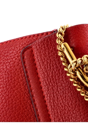 Chloé Pre-Owned Drew Leather Mini crossbody bag - Red
