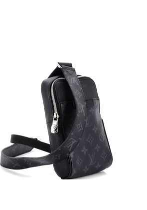 Louis Vuitton Pre-Owned Outdoor Slingbag Monogram Taigarama backpack - Black
