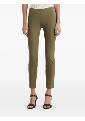 Lauren Ralph Lauren side-zip trousers - Green