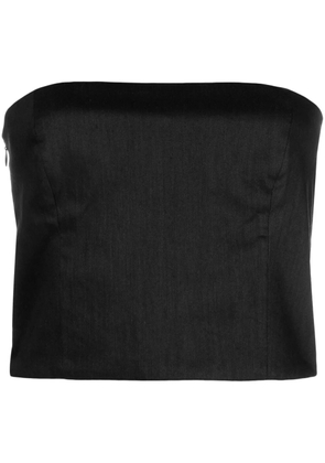 GAUGE81 Lica strapless top - Black