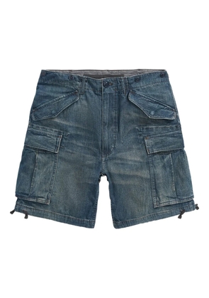 Ralph Lauren RRL cargo denim shorts - Blue